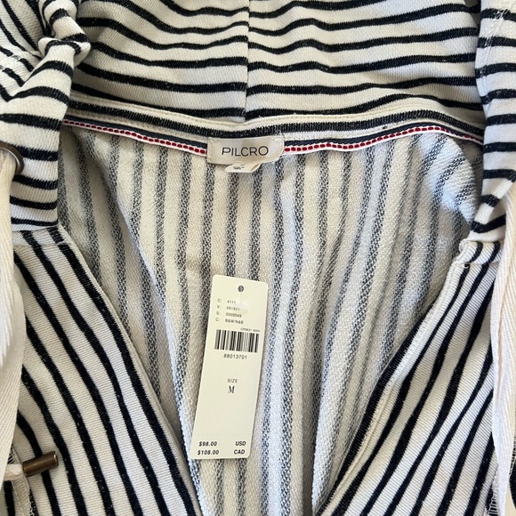 Anthropologie. NWT Wharfside Hooded Sweatshirt Mediu - Picture 5 of 6